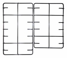 Kit 2 Griglie per Cucina Piano Cottura ELECTROLUX REX AEG ZANUSSI 4 fuochi
