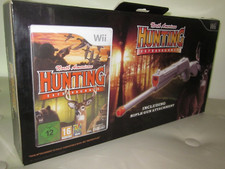 NORTH AMERICAN HUNTING EXTRAVAGANZA+RIFLE GUN-NINTENDO WII-BOXATO-PARI AL NUOVO!