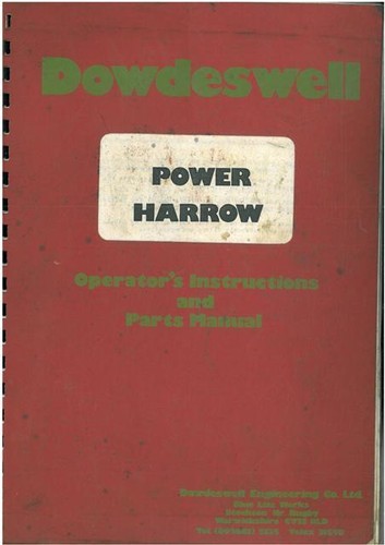 Erpice elettrico dowdeswell - erpice,