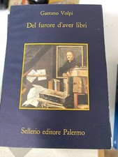VOLPI, DEL FURORE D'AVER