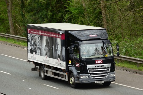 Truck photo 12x8 - 12x8, daf