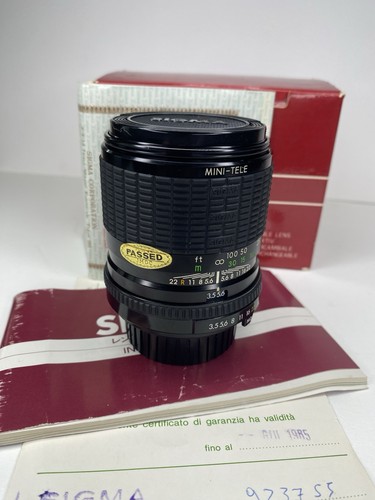 Sigma 135 nuovo per - nuovo,