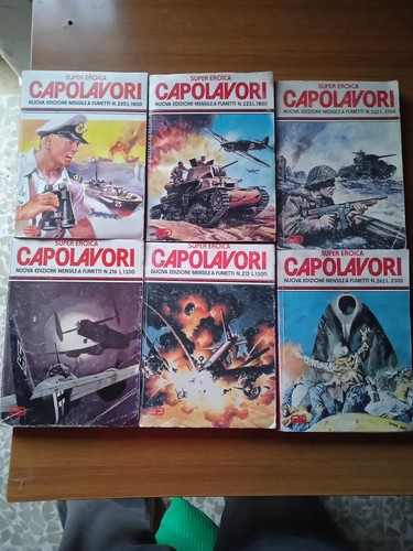 Fumetti guerra lotto 6 - fumetti, di