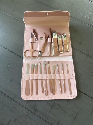 Set manicure pezzi rosa - pezzi,