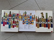 Lotto 3 Libri Il Marcopolo Il Saggiatore: Indici,Birbania-Corea-Tibet,Indonesia