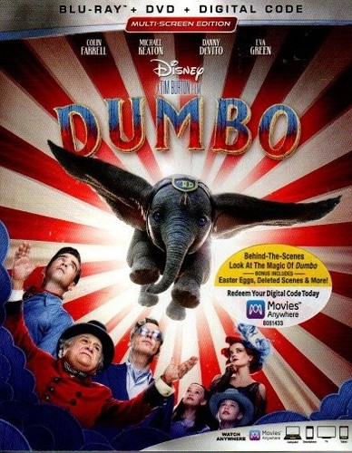 Dumbo blu ray dvd - (blu-ray, +