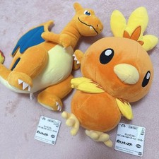 Charizard & Torchic Pokemon Mofu Good Plush Set Giocattoli Morbidi Regalo...