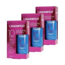 Intercosmo Il Magnifico 10, Set di 3 maschere intensive per capelli spray 150 ml
