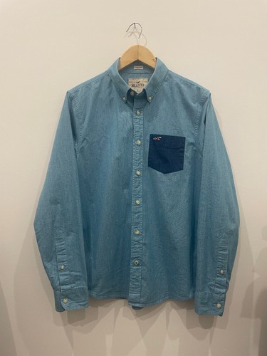 Hollister camicia azzurro - hollister,,