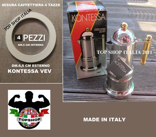 Pezzi guarnizione tazze - pezzi, 4