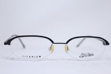Montatura occhiali da vista JEAN PAUL GAULTER col NERO TITANIO tg 50/15