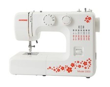 MACCHINA MACCHINE PER DA CUCIRE JANOME 3300 CUCITRICE ANCHE PER JEANS