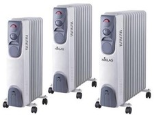 RADIATORI RADIATORE AD OLIO NIKLAS 7 ELEMENTI POTENZA 1500W RISCALDAMENTO