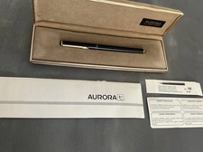 Penna Stilografica Aurora ,linea Oro,Pennino 14K ,Linea Aziendale Iveco, Vintage