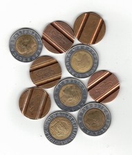 Lotto stock 5 monete italiane