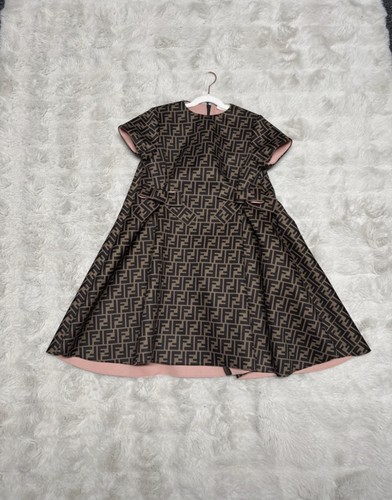 Abito fendi neoprene - ff, logo