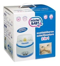 MISTER BABY - SCALDA BIBERON 2 IN 1 SALVASPAZIO E SALVATEMPO
