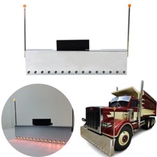 Paraurti anteriore in metallo con luce per camion radiocomandato 1/14 Tamiya nuovo King 56344 56301