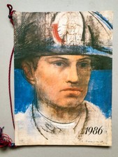 Calendario Storico Arma Carabinieri Anno 1986