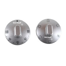 Kit 2 Manopole Temperatura e Funzioni per Fornetto Sfornatutto De Longhi EO20791