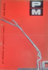 Gru idrauliche per autocarri PM depliant brochure originale