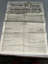 GIORNALE GAZZETTA DEL POPOLO