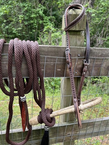 Bitless hackamore pelle - hackamore,