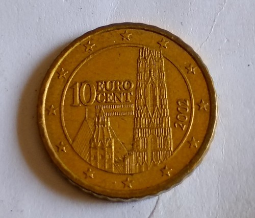 Moneta austriaca rara 10 - austriaca, da