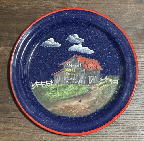 Piatto decorativo vintage - , barn