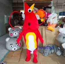 Costume mascotte gamberetti