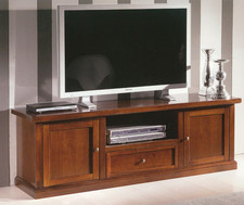 Porta TV in Legno Massello