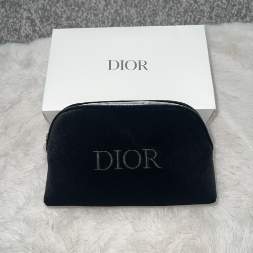 Dior borsa trucco - velluto, nero