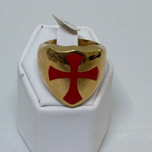 Anello oro con - sigillo, scudo