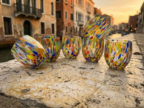 Set bicchieri vetro - 6,