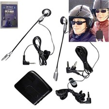 Interfono Casco Moto Biker Headset Intercom Comunicazione Pilota Passeggero
