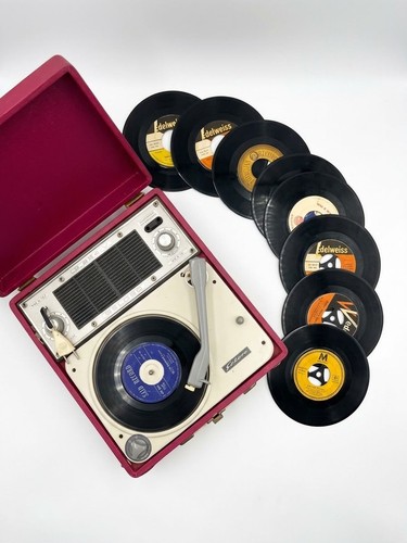 Giradischi valigetta vintage - giradischi,