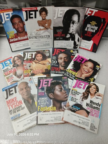 Lot jet magazines - of,