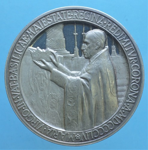 Pio xii medaglia - annuale, 1955