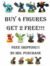Figurine Skylanders Giants Compra 4 Ottieni 2 Gratis - Acquisto minimo 6€ - Spedizione gratuita