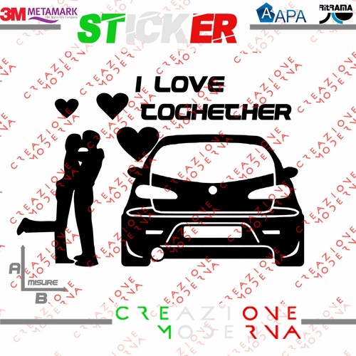 Adesivo sticker love - adesivo, i