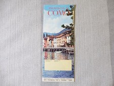 Libretto pubblicitario PROVINCIA DI COMO anni '50 o '60