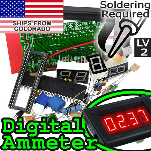 Eqkit icl7107 amperometro - eqkit®,