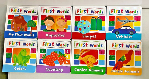 First words board books - first,