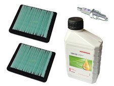 Candela + filtro + olio tosaerba per motore serie HONDA GC GCV GSV GX GXV