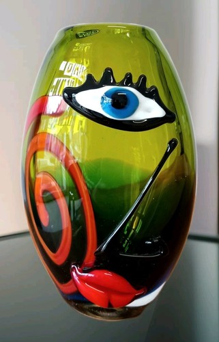 Vaso vetro viso - vetro,