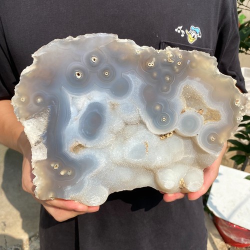 Cristallo quarzo geode - di,