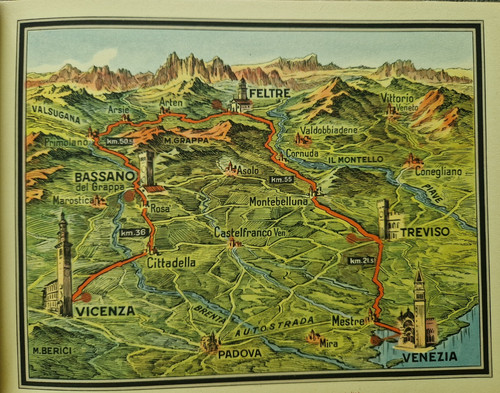Carta geografica vintage - carta,