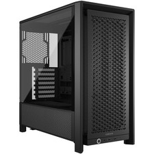 Corsair Case Midi Tower Gaming FRAME 4000D Nero con Pannello in Vetro