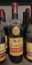 Bottiglia di vino Barolo cantine Contratto del 1969