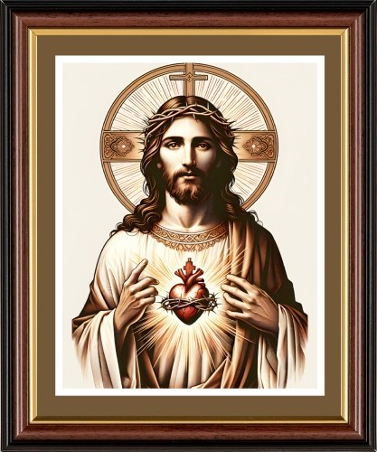 The sacred heart jesus - of,
